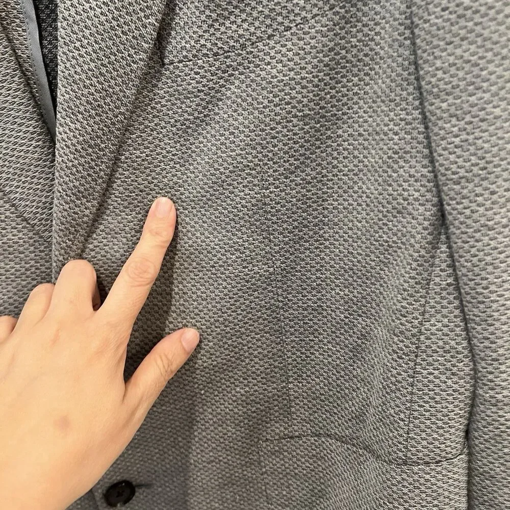 Rodd & Gunn Glovers Sports Fit Jacket Blazer Gray Large Wool